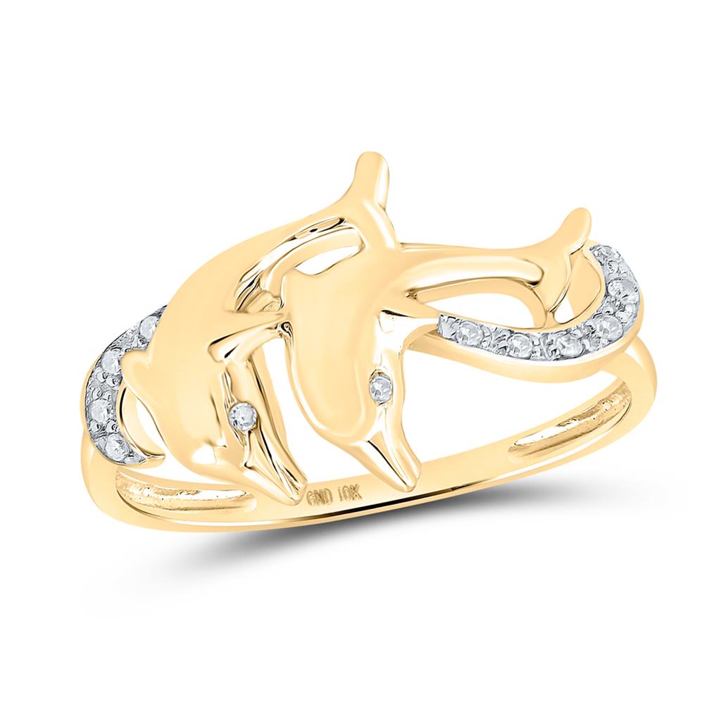  Women Dolphin Ring