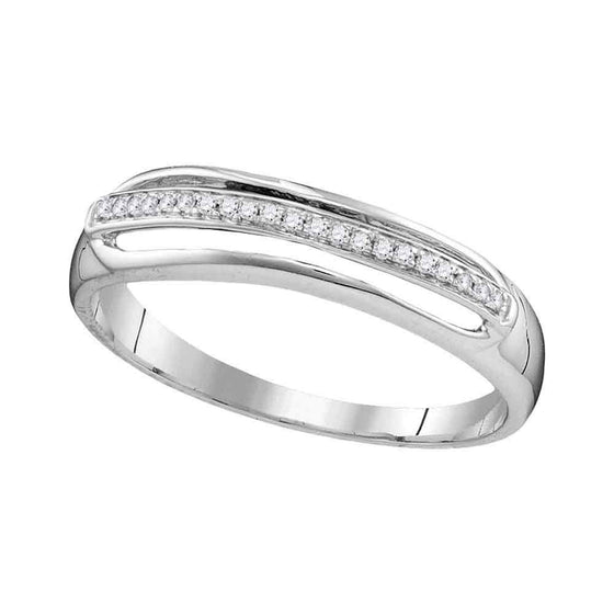 10k White Gold His Hers Round Diamond Cluster Matching Wedding Set 1/3 Cttw