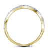 14k Yellow Gold Round Diamond Bridal Wedding Ring Band Set 1-1/4 Cttw
