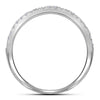 14k White Gold Round Diamond Double Halo Bridal Wedding Ring Band Set 1 Cttw