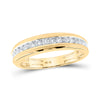 14k Yellow Gold His Hers Round Diamond Halo Matching Wedding Set 1-5/8 Cttw