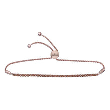  10k White Gold Womens Round Brown Diamond Bolo Bracelet 2 Cttw