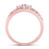 14k White Gold Round Diamond Solitaire Bridal Wedding Engagement Ring 1 Cttw