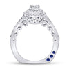 14k White Gold Round Diamond Solitaire Bridal Wedding Engagement Ring 1 Cttw