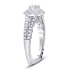14k White Gold Round Diamond Solitaire Bridal Wedding Engagement Ring 1 Cttw