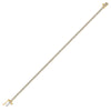14k Yellow Gold Womens Round Diamond Tennis Bracelet 1 Cttw