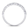 14k White Gold Pear Diamond Halo Bridal Wedding Engagement Ring 1 Cttw