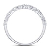 14k White Gold Pear Diamond Halo Bridal Wedding Engagement Ring 1 Cttw