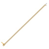 14k Yellow Gold Womens Round Diamond Tennis Bracelet 2 Cttw