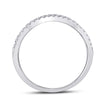 14k Two-tone Gold Round Diamond Bridal Wedding Ring Band Set 1-1/2 Cttw