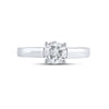 14k White Gold Round Diamond Solitaire Bridal Wedding Engagement Ring 1 Cttw