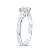 14k White Gold Round Diamond Solitaire Bridal Wedding Engagement Ring 1 Cttw
