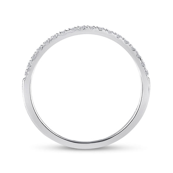 14k White Gold Oval Diamond Bridal Wedding Ring Band Set 3/4 Cttw
