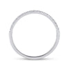 14k White Gold Oval Diamond Bridal Wedding Ring Band Set 3/4 Cttw