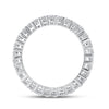 14k White Gold Womens Round Diamond Eternity Wedding Band 1 Cttw