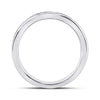 14k White Gold Womens Round Diamond Eternity Wedding Band 7/8 Cttw