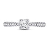 14k White Gold Round Diamond Solitaire Bridal Wedding Engagement Ring 3/4 Cttw