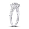 14k White Gold Round Diamond Solitaire Bridal Wedding Engagement Ring 2 Cttw