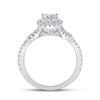 14k White Gold Round Diamond Solitaire Bridal Wedding Engagement Ring 1 Cttw