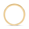 14k Yellow Gold Mens Round Diamond Wedding Rope Band Ring 1/4 Cttw