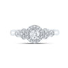 14k White Gold Round Diamond Solitaire Bridal Wedding Engagement Ring 1/2 Cttw