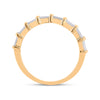 14k Yellow Gold Round Diamond Bridal Wedding Ring Band Set 1 Cttw