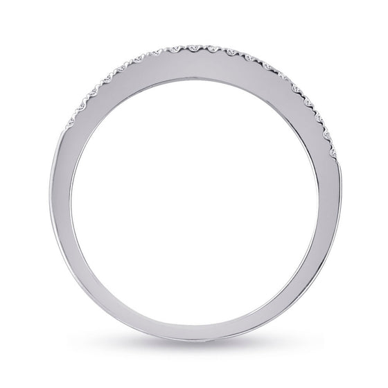 14k White Gold Princess Diamond Bridal Wedding Ring Band Set 1-3/4 Cttw