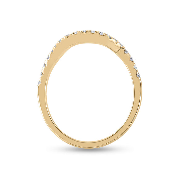 14k Yellow Gold Round Diamond Bridal Wedding Ring Band Set 1-1/4 Cttw