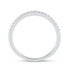 14k White Gold Round Diamond Halo Bridal Wedding Ring Band Set 1 Cttw
