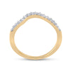 14k Yellow Gold Princess Diamond Bridal Wedding Ring Band Set 1-1/4 Cttw