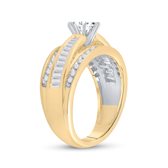 14k Yellow Gold Marquise Diamond Solitaire Bridal Wedding Engagement Ring 1 Cttw