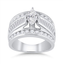  14k White Gold Marquise Diamond Solitaire Bridal Wedding Engagement Ring 2 Cttw