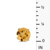 14k Yellow Gold Round Citrine Stud Earrings