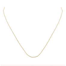  10k Yellow Gold 18-inch Rope Chain with Spring-ring Closure